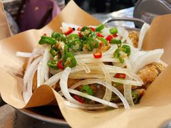 油淋炸鸡块-富乐满韩国正宗炸鸡韩国料理(虹泉路店)