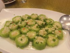 蒜蓉蒸丝瓜-亮庆餐厅·粤菜·早茶(篁庄店)