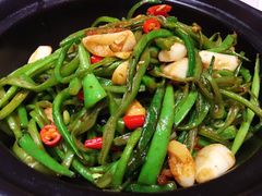砂锅扁豆丝-峨嵋酒家(王府井店)
