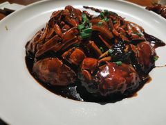 毛蟹烧年糕-金枝玉叶上海人家食府(三里河店)