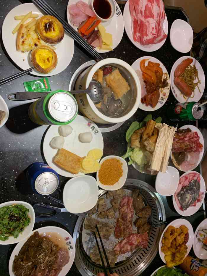 韩京海鲜烤肉自助料理(吾悦店)-"和老公在义乌打卡的第一家店,说真的
