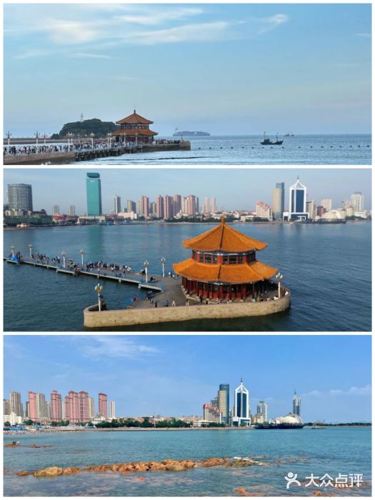 栈桥景区图片