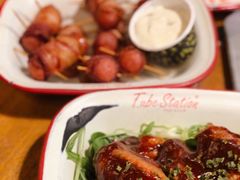 烧烤酱鸡翅-Tube station站点比萨(王府井百货店)