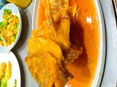 大烧黄河鲤鱼-魁盛居百年鲁菜馆(县西巷店)