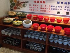 自助调料区-老长春果木炭涮羊肉(东田·青年城店)