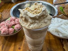 咖啡牛奶冰浆-笔记安顺夺夺粉火锅