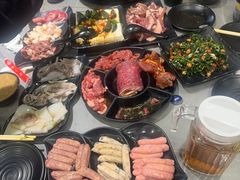 -啊美丽炭火烤肉(滑翔一店)