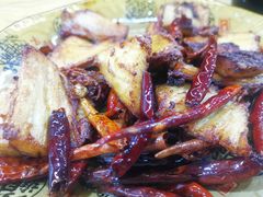 炸牛板筋-玛扎烧烤私房菜