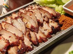 铁板黑椒猪颈肉-蜀宴小调·精致家常菜(科华店)