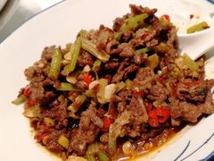 野山椒炒牛肉-白天鹅家宴·东北菜