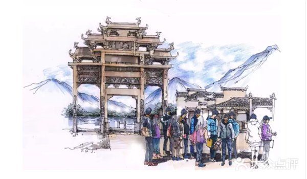 耿庆雷徽州古村落作品欣赏[加油][加油]