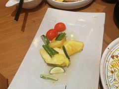 青柠拌菠萝-云海肴·汽锅鸡·云南菜(东坝金隅店)