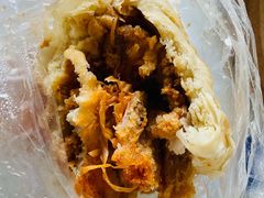烧饼夹鸡排-烧饼夹全部大饼夹一切