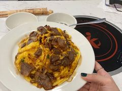 滑蛋牛叉烧饭-有章牛杂(石厦店)