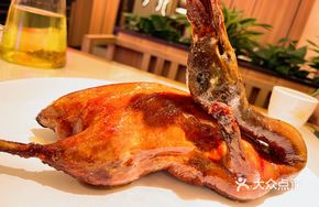 Crispy Duck with Intestine