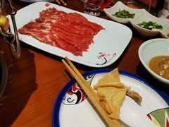 鲜切羊腿肉-1078號老北京涮肉(万达广场店)