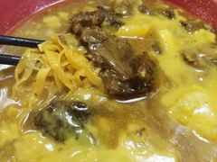 秘制咖喱牛腩汤面-胜利茶餐室