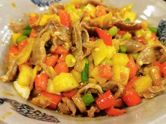 酸辣炒鸡杂-潇湘阁(望京SOHO店)