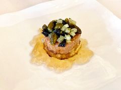 法式鹅肝酱酸樱桃和糖衣开心果-Jean Georges