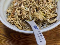 肉丝拌川加青菜加大排-无名氏面馆(邮电路店)
