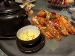 胡辣油爆虾-纳瓦新疆菜(银都店)