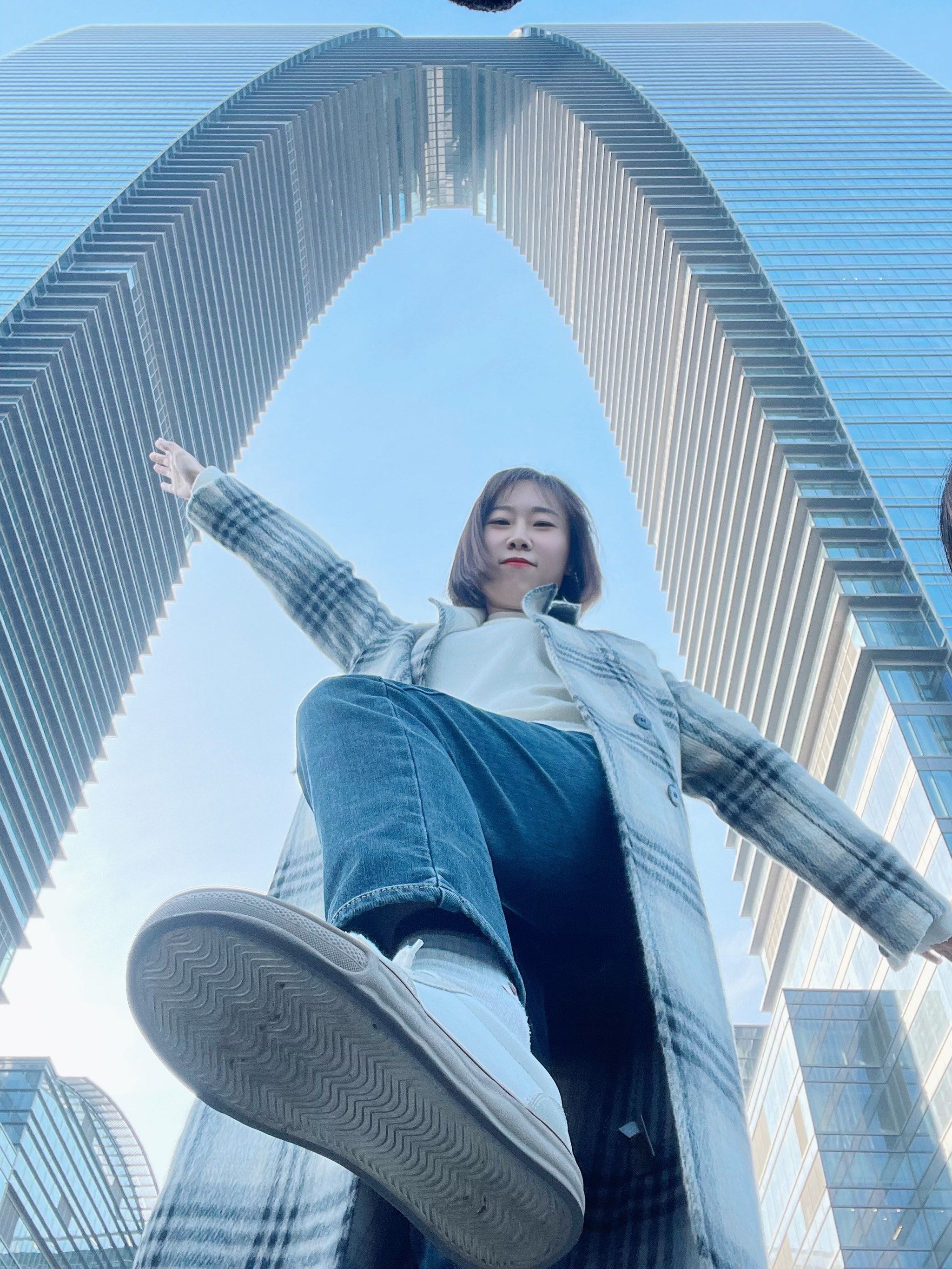 东方之门打卡拍照