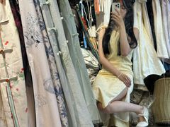 -暮晚尘香汉服旗袍