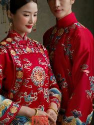 -藤薰定制中式嫁衣礼服旗袍店