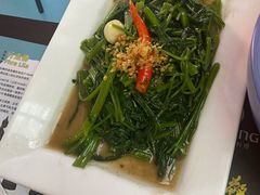 秘制虾酱炒空心菜-帕蓝·暹罗料理(曲阳店)