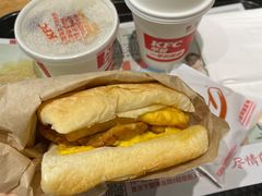 鸡扒厚蛋烧双层帕尼尼-肯德基(南油店)