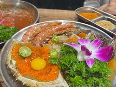 -明洞阿姨·韩式酱蟹烤肉·创意料理(三元桥店)