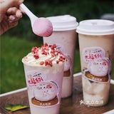 沪上阿姨新品草莓大福奶芙超级爱