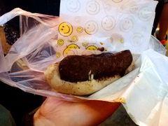 庄脚店仔家的大肠包小肠-新五爱道夜市