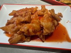 锅包肉加番茄酱-夕阳红小吃(中街大悦城店)