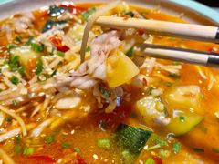 尖椒仔姜爆美蛙-陶苏·品味融合川菜(龙湖源著天街店)