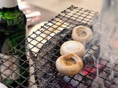 烤鲜蘑-韩风烤牛肉冷面店
