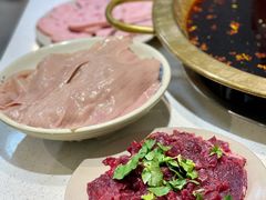 香菜鲜嫩牛肉-符淼淼火锅(宽窄巷子店)