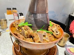 羊蝎子火锅-羊倌毡房·西北大排档(虹桥店)