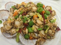 葱爆扇贝-威海渔村(黄兴路店)