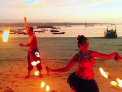 -金巴兰海滩烛光bbq