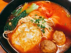 番茄丸子煎蛋面-蓉李记成都名小吃(合肥包河万达店)