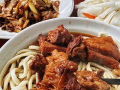 炖牛肉浇面-老回回小吃(百万庄店)
