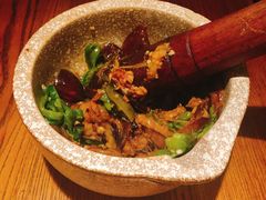 皮蛋辣椒擂茄子-炊烟小炒黄牛肉(中心印象城店)