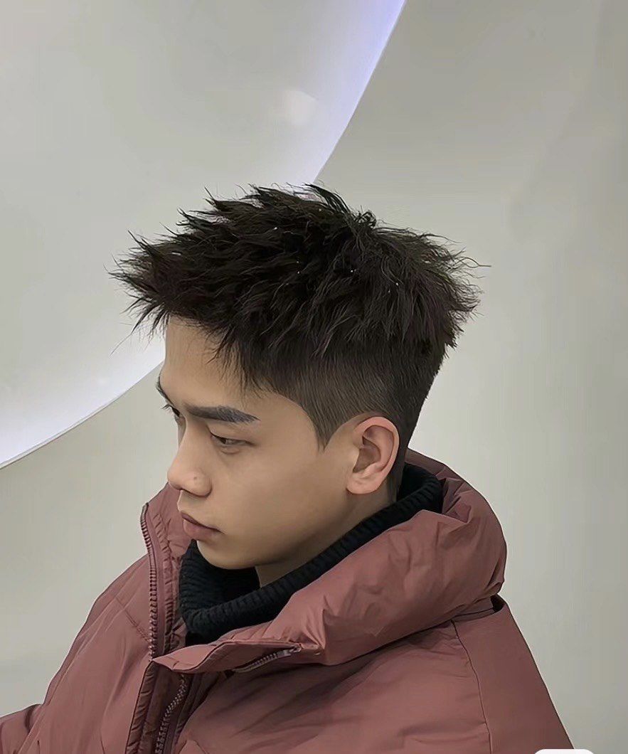 钢架烫 #男士烫发 #男生烫发