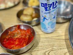 牛奶气泡水-姜虎东白丁烤肉(苏州中心店)