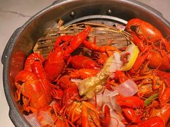 高压锅蒸大虾-蚝翅·海鲜粥·烧烤·宁夏滩羊季(玉米楼店)