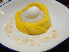 芒果糯米饭配香椰冰淇淋-素逸·泰料理(人民广场店)
