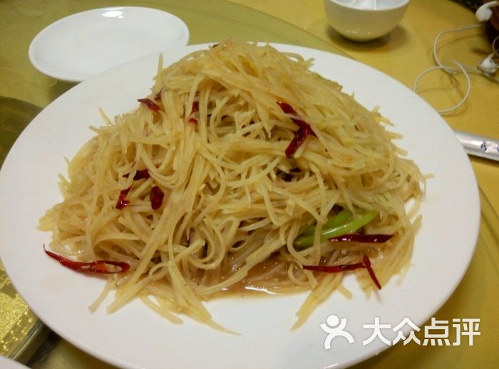 荷香园农家菜馆-土豆丝图片-东平县美食-大众点评网