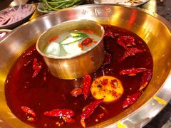 中辣牛油红锅·-小龙坎火锅(黄河店)
