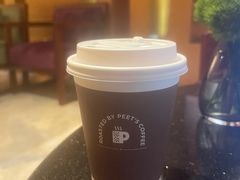 拿铁咖啡-The Lounge大堂酒廊·咖啡·沙拉·下午茶(金茂深圳JW万豪酒店)